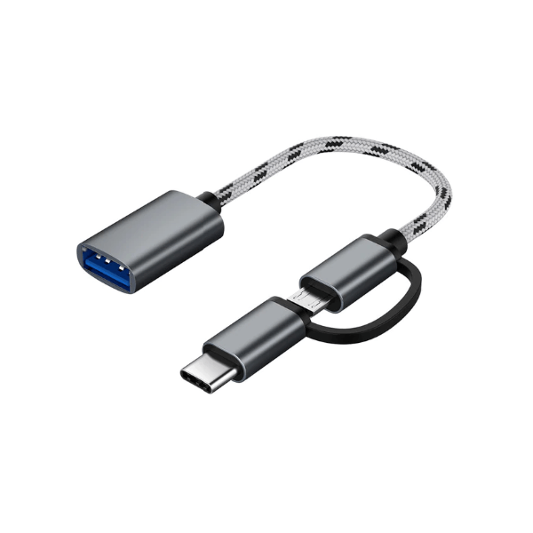 Adaptador USB 3.0 OTG - Micro USB y USB-C - Bimmer-Connect.com